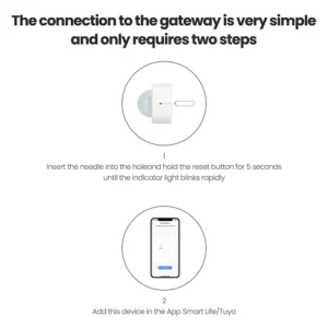 Sensor de Movimiento Mini Tuya Zigbee compatible Alexa, Amazon, Google Home
