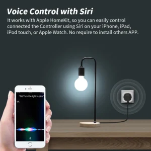 Enchufe Inteligente con WiFi - Smart Plug con Apple Homekit 3