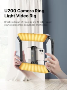 Soporte para Grabación en Video para Smartphone con Luz Fría