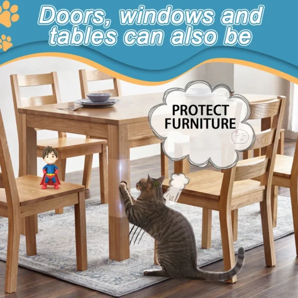Protector de Arañazos de Gatos para Muebles - Cinta Rascadora 3