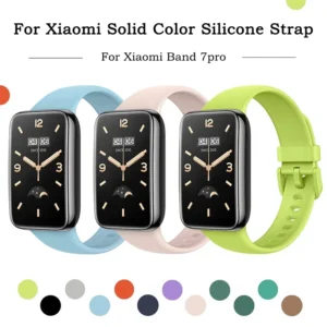 Strap+Case For Xiaomi Band 7 pro 7pro Smart Watches Bracelet For Mi Band 7Pro Silicone TPU Replacement Wrist Straps Mi Band 7pro 1