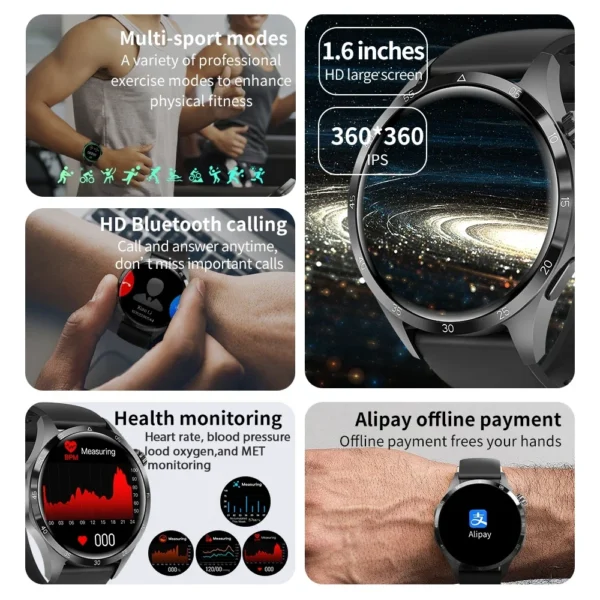 Smartwatch GT4 Pro AMOLED 2