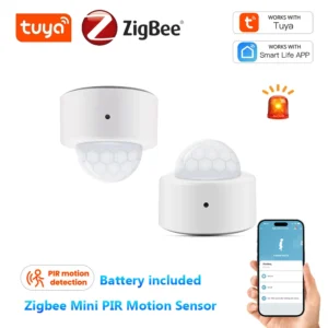 Sensor de Movimiento Mini Tuya Zigbee compatible Alexa, Amazon, Google Home 1