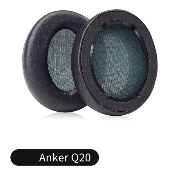 Almohadillas de repuesto para auriculares tipo diadema Anker Soundcore Life Q10, Q20, y Q35 Q30, almohadillas para los oídos de espuma suave de alta calidad 5