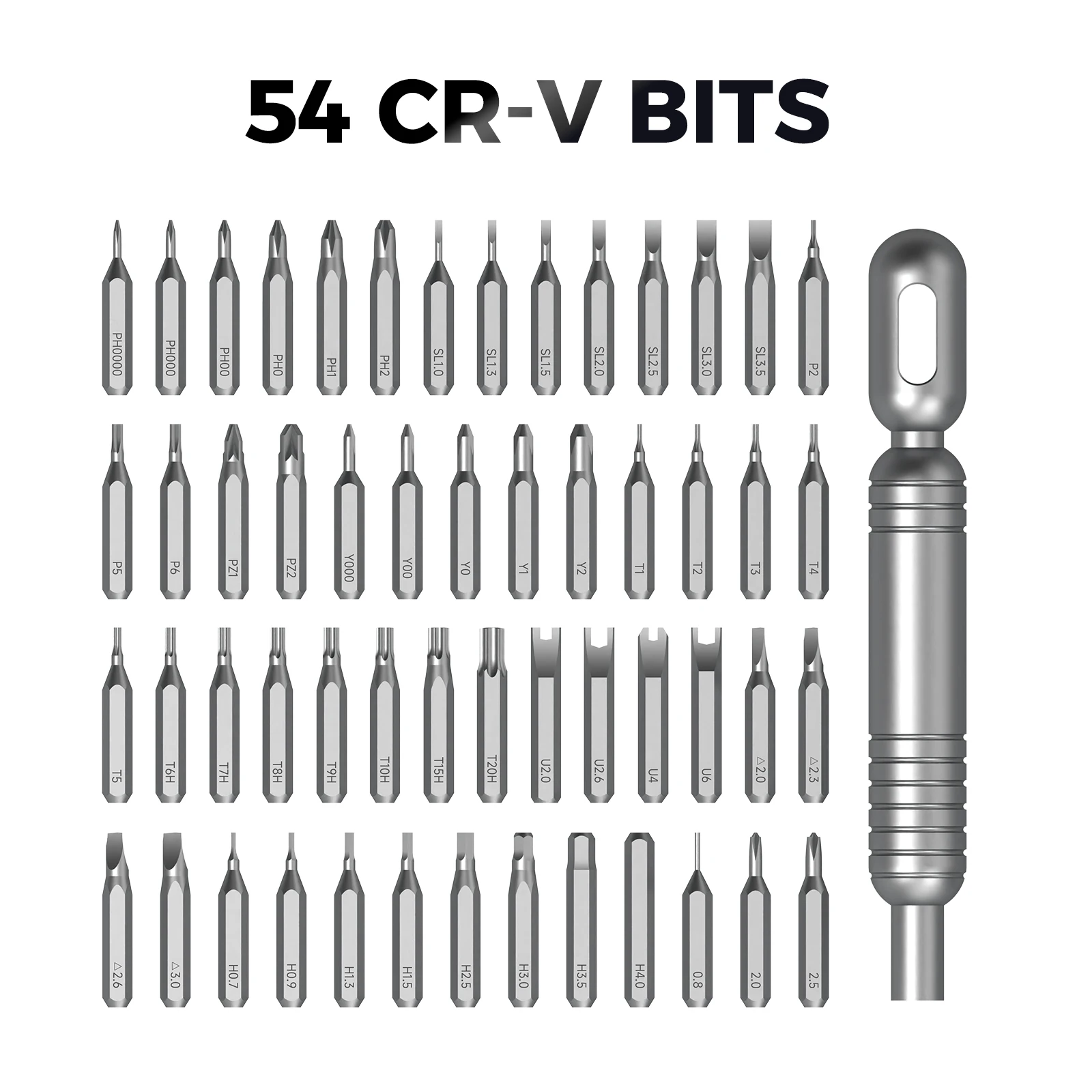 Juego de 55 Destornilladores de Precisión Mini con Puntas Magnéticas CRV, Kit de Reparación para Teléfonos Inteligentes, Laptops, Relojes, Consolas de Videojuegos y Herramientas Electrónicas - Image 5